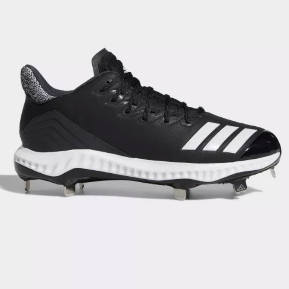 Adidas icon bounce mens black baseball cleats